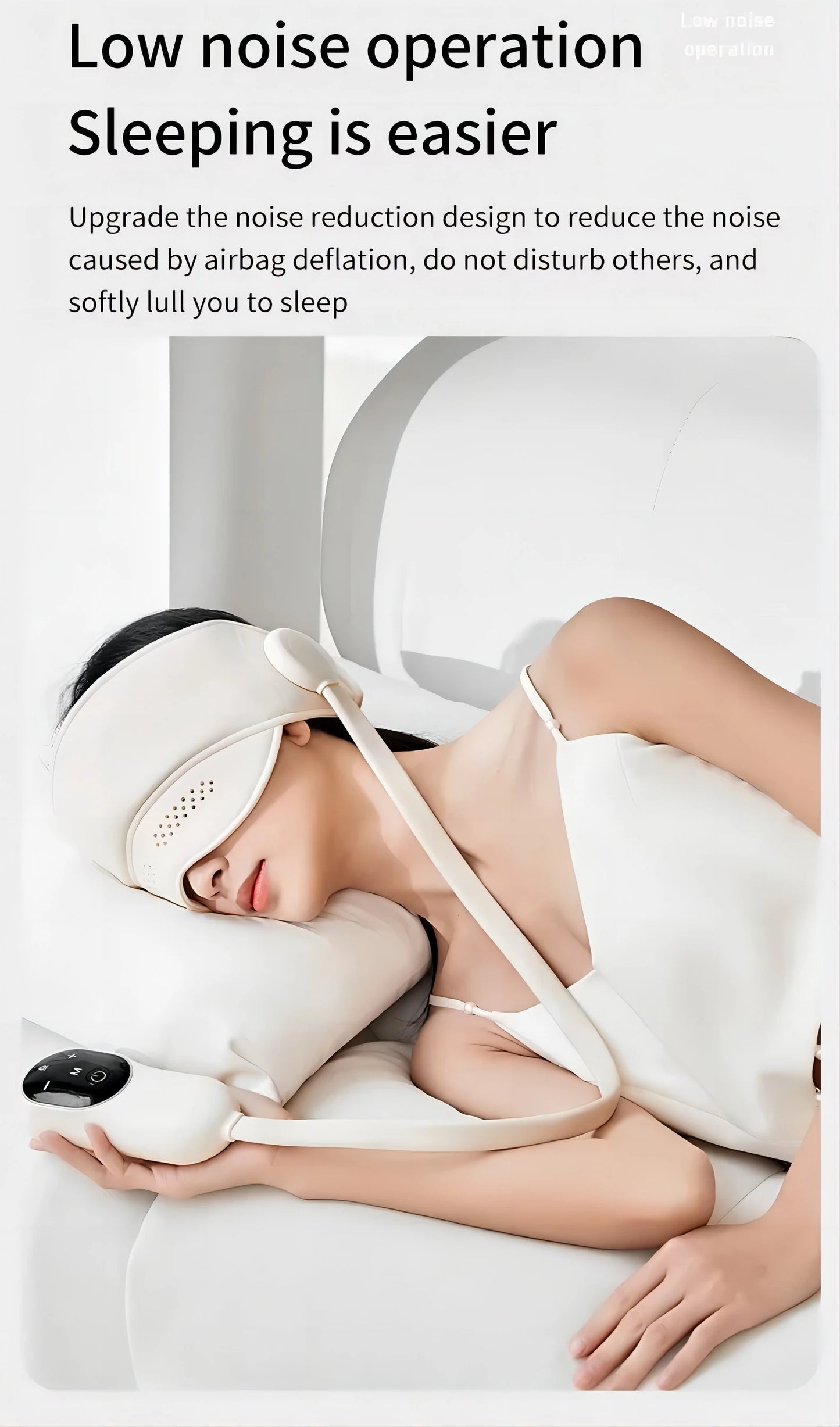Air Pressure Head & Eye Massager – Heated Graphene Therapy for Sleep & Stress Relief