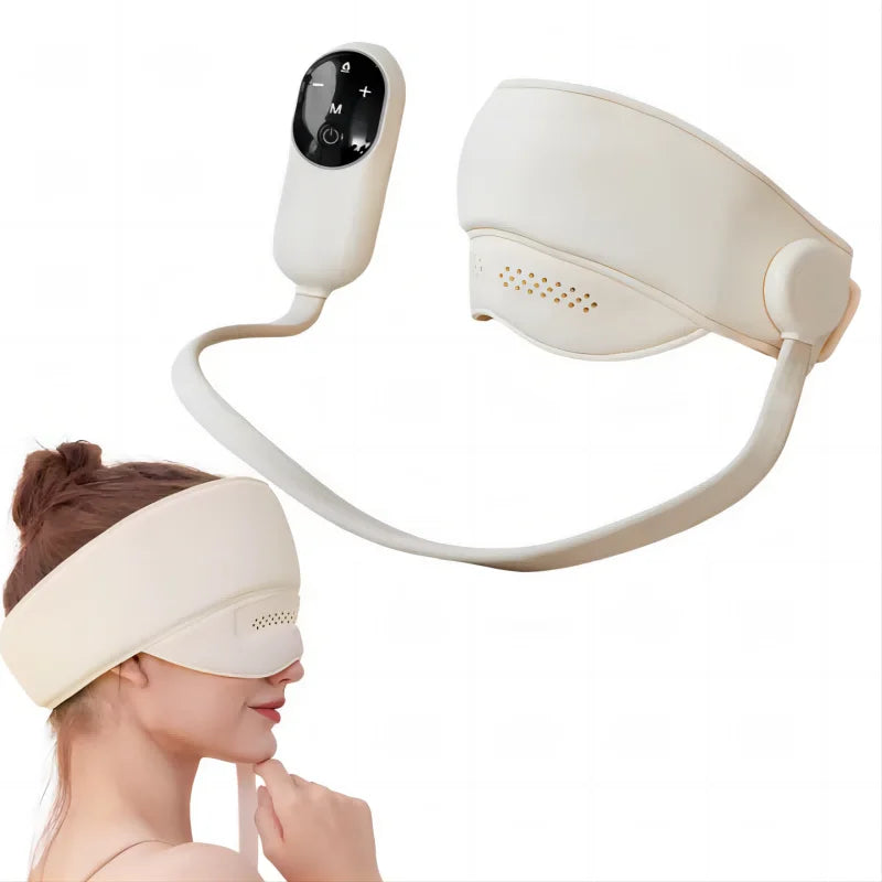 Air Pressure Head & Eye Massager – Heated Graphene Therapy for Sleep & Stress Relief